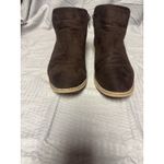 Cisco Kid Bootie Size‎ 10 Dark Brown Suede 1 Inch Heel. Womens. Photo 1