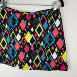 Pro Tour Womens Athletic Golf Tennis Skirt Sz Small Abstract Geometric Print Black Photo 3