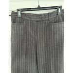 Van Heusen  Women's Dress Pants Trousers in Charcoal Gray Pinstripe Size 2 Photo 1