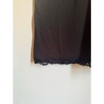 Vintage My Michelle black floral lace v neck slip dress sz M whimsigoth witchy g Size M Photo 3
