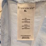 Mi Ami For Francesca’s Madilyn Tie Back Satin Mini Dress‎ Light Blue Size XL Photo 6