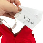 Derek Lam 10‎ Crosby Poplin Off Shoulder Cold Shoulder Mini Dress Red Size 4 Photo 11