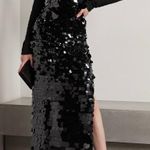 Altuzarra  Gradient Pailette Cocktail Dress Women Gray Knit Sequin Merino WoolA01 Photo 0