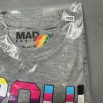 LGBT Pride Shirt XS Women Grey Rainbow MAD Engine Proud 365 Love Trans Equality Gray Photo 4