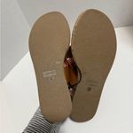 st. john's bay St. John’s Bay Tan Salden Cognac Platform Flip Flop NWT Size 9 Photo 2