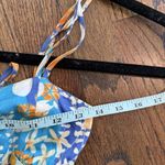 Free People Blue Orange White Floral Smocked Tank Strappy Sun Dress Size 0 1900 Photo 8