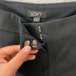 Loft Linen Blend Wide Leg Crop Pant Photo 4