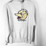 Champion x SESAME STREET Gray Long Sleeve Kangaroo Pocket Hoodie Sweatshirt Photo 0