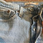 Levi's  Wedgie Straight Jeans Light Wash Button Fly Size 27 Photo 4