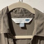Old Navy  Olive Green Button-Up Shirt Photo 1