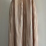 Stone Row Just Pleat It dress with lining. It is champagne in color XS Photo 0