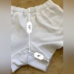 Aerie  Women’s Sz S White Fleece-Of-Mind High Waisted Shorts‎ Photo 12