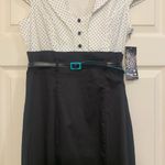 Sequin Hearts 2 in 1 Size 9 Business Black & White Dress. 2834 Photo 2