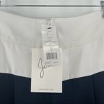 Joie  Analina Trouser Pants Navy & White High Waisted Business Wide Leg NWT SZ 4 Photo 5