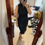 Ralph Lauren Black Label RARE Denim Shift Collared Midi Dress size 8 Blue Photo 1