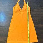 Tommy Bahama  orange halter mini dress size S Photo 8