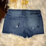Loft denim stitched and frayed hem shorts sz 31/12 Photo 3