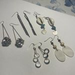 Lot Of 5 Costume Earrings Pierced Dangle Drop Photo 0