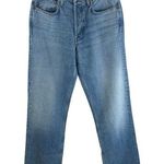 RE/DONE 90s Relaxed Long Rigid Jeans Denim Button Fly High Waist Blue 27 NWT Photo 0