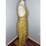 Farm Rio New  Coconut Tree Tapestry Macrame Yoke Maxi Dress XS Photo 4