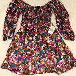 B. Smart  Purple and Blue Casual Dress Size 1 Photo 0