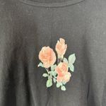 Truly Madly Deeply  Rose Cropped Long Sleeve Shirt Size Small Photo 2
