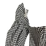 Naked Wardrobe Gingham The Statement Cocktail Dress Castlecore Sleeve Small NWT Photo 9