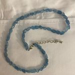 Aquamarine Necklace Blue Photo 0