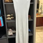 Merokeety White Sweater Dress Photo 0