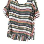 Ava James Striped Multicolor Women's Top Photo 8
