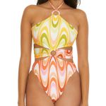 Becca  Women's Whirlpool Margot High Neck One-Piece Photo 0