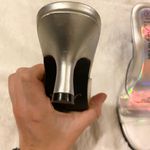 Fanfares Vintage  iridescent rainbow silver heels Photo 4