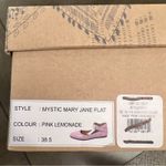 Free People NEW  Mystic Mary Jane Flat Size‎ 8.5 Pink Lemonade Studded Ballet Photo 14