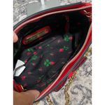 Betsey Johnson Bow Shoulder Crossbody Bag in Red Photo 8