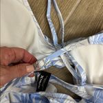 Hurley  Blue and White Floral One Piece Swimsuit Photo 7