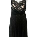 Elie Tahari Glenda Dress (100% Silk) Black Chiffon & Lace, Size 8 New w/Tag $698 Photo 1
