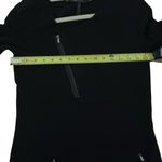 BCBGeneration BCBGMaxazria “GENIE” lambswool sweater dress XS black roll-tab sleeve Photo 5