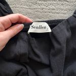 Black Short Sleeve Mini Dress Photo 3