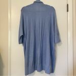 Lilly Pulitzer Women’s Cotton Silk Cardigan Sweater XS/S periwinkle Open Front Photo 2