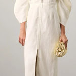 Mara Hoffman NWT Ivory Leonara Dress Size 2 Photo 0