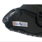 Rue 21 Rue Blue Geometric Cutout High Neck Halter Swim Top Photo 6