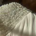 Trixxi white beaded pearl formal dress Photo 13