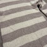 Lulus Cozy Striped Sweater Dress XS Taupe + Beige Long Sleeve Knit Photo 4