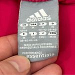 Adidas  Performance Essential Athletic Hot Pink Short Sleeve Shirt Women’s size M Photo 2