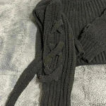 Candie's 🎄 Black Crop Sweater Photo 3