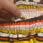 Lemlem  Striped Elastic Waist Shorts Size Small EUC Photo 2