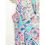 Lilly Pulitzer Gabby Shell Me About It Corded Lace Trim Shift Dress Size 2 Photo 6