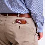 Leather Western Billfold Wallet for Men - Tall Rodeo Bifold - Gift for Cowboys Photo 3