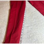 Kate Spade NWOT  Jackie Bow Lacquer Red Straight Leg‎ Cropped Trouser Pants Photo 7