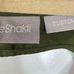 Eshakti  Custom Plus Size Green Cotton Midi Dress Photo 5